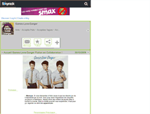 Tablet Screenshot of games-love-danger.skyrock.com