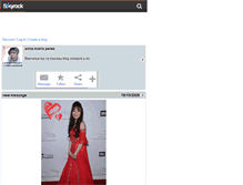 Tablet Screenshot of annamariaperez.skyrock.com