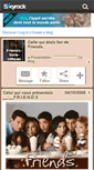 Mobile Screenshot of friends-serie-officiel.skyrock.com