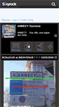 Mobile Screenshot of annecy-tourisme.skyrock.com