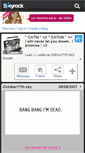 Mobile Screenshot of catiiin.skyrock.com