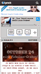Mobile Screenshot of fabulous-grabeel.skyrock.com