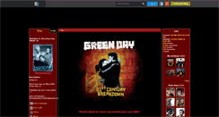 Desktop Screenshot of green-day-world.skyrock.com