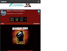 Tablet Screenshot of green-day-world.skyrock.com
