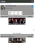 Tablet Screenshot of dramafolie.skyrock.com