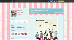 Desktop Screenshot of one-direction-actu-1d.skyrock.com