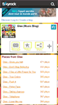 Mobile Screenshot of glee-glee.skyrock.com