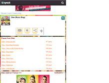 Tablet Screenshot of glee-glee.skyrock.com