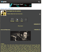 Tablet Screenshot of immortalmemories.skyrock.com