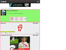 Tablet Screenshot of chretien-brison.skyrock.com