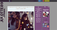 Desktop Screenshot of julotte89.skyrock.com