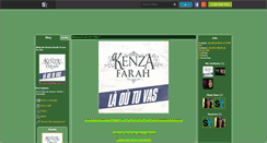 Desktop Screenshot of kenza-farah-la-ou-tu-vas.skyrock.com