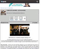 Tablet Screenshot of complete-savages.skyrock.com