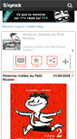 Mobile Screenshot of histoir-du-petit-nicolas.skyrock.com