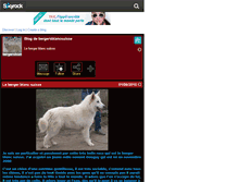 Tablet Screenshot of bergersblancsuisse.skyrock.com