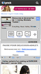 Mobile Screenshot of delicious-ashley.skyrock.com