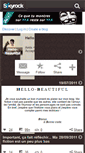 Mobile Screenshot of hello-beautiful.skyrock.com