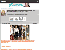 Tablet Screenshot of glam-ashley.skyrock.com