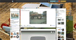 Desktop Screenshot of minitracteuragricole.skyrock.com