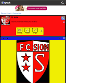 Tablet Screenshot of fc-sion-live.skyrock.com