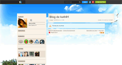 Desktop Screenshot of kath91.skyrock.com