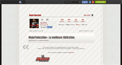 Desktop Screenshot of majorfederation.skyrock.com