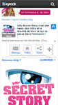 Mobile Screenshot of info-secret-story.skyrock.com