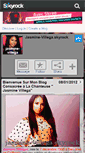 Mobile Screenshot of jasmine-villega.skyrock.com