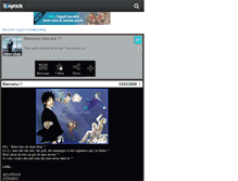 Tablet Screenshot of hitsu-chan.skyrock.com