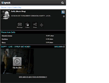 Tablet Screenshot of duffy--musik.skyrock.com