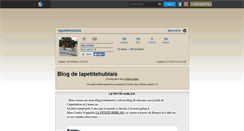 Desktop Screenshot of lapetitehublais.skyrock.com