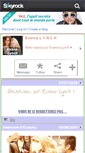 Mobile Screenshot of evana-lynch.skyrock.com