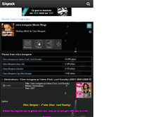 Tablet Screenshot of clara-morgane--officiel.skyrock.com