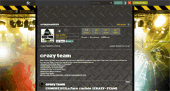 Desktop Screenshot of crazyteam269.skyrock.com