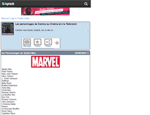 Tablet Screenshot of cinecomics.skyrock.com