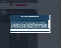Tablet Screenshot of lamourselonvous.skyrock.com