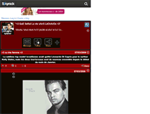 Tablet Screenshot of dicaprio-forever.skyrock.com