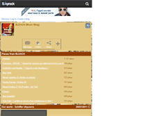 Tablet Screenshot of bleach-orihime-music.skyrock.com