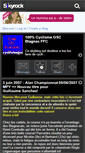 Mobile Screenshot of cyclismegscb.skyrock.com