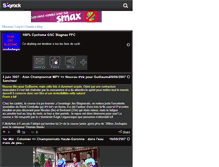 Tablet Screenshot of cyclismegscb.skyrock.com