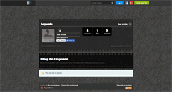 Desktop Screenshot of legende.skyrock.com