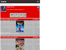 Tablet Screenshot of drragonball.skyrock.com