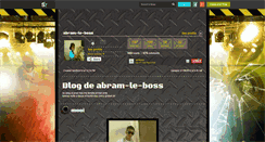 Desktop Screenshot of abram-le-boss.skyrock.com