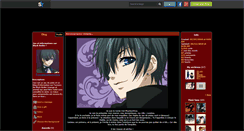 Desktop Screenshot of comptecielphantomhive.skyrock.com