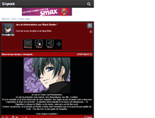 Tablet Screenshot of comptecielphantomhive.skyrock.com