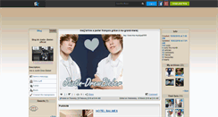 Desktop Screenshot of justin--bieber-official.skyrock.com