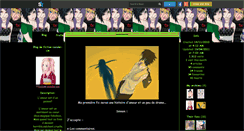 Desktop Screenshot of fiction-sasuke-cie.skyrock.com