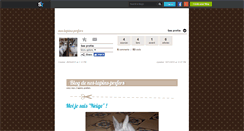 Desktop Screenshot of nos-lapins-prefers.skyrock.com