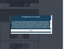 Tablet Screenshot of nos-lapins-prefers.skyrock.com