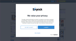 Desktop Screenshot of blondie-shop2.skyrock.com